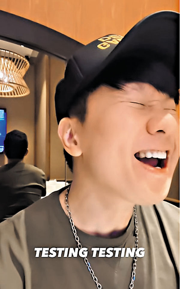 ◆ 林俊傑唱歌飆高音，證明身體已復原許多。