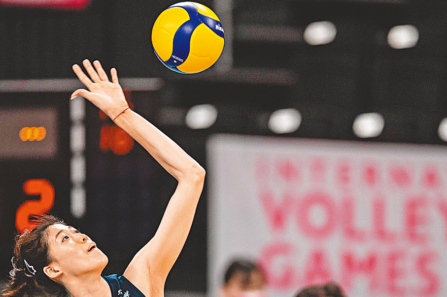 ◆李盈瑩是球隊主攻線上唯一國際比賽經驗較豐富的球員。 資料圖片