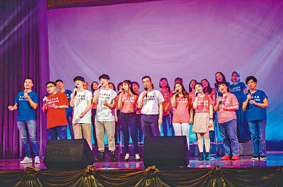◆一班居泰的香港人全力支持合力製作節目《向世界歌唱之泰港同心齊抗疫》。