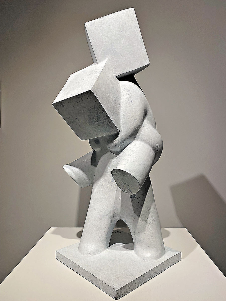 ◆青銅雕塑《雪孩子》