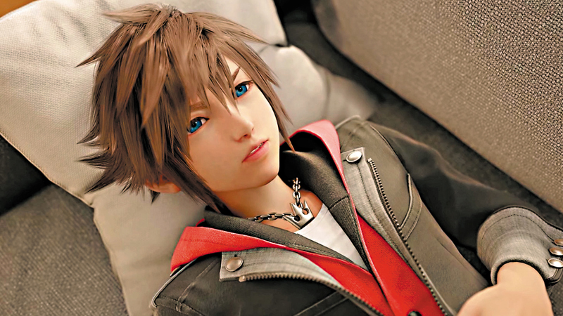 ◆《王國之心4》以較接近寫實的畫風示人。