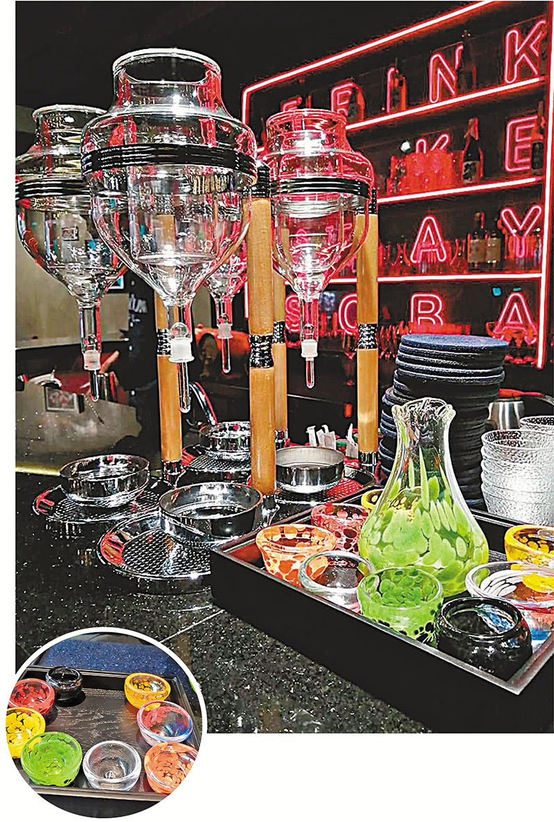 ◆位於二樓的SAKE TOWER