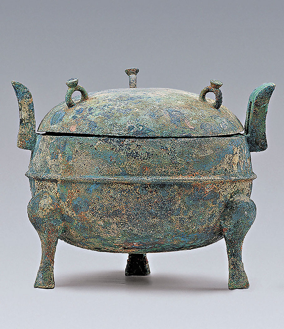 ◆出土的銅列鼎