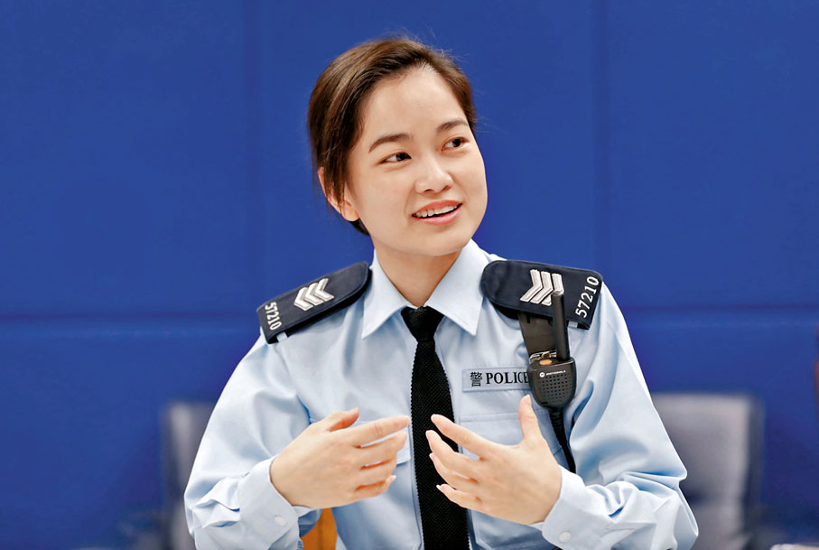 ◆隨着中性語言受到重視,職業名稱也改用中性名詞,例如警察就從policeman改為police officer。 資料圖片