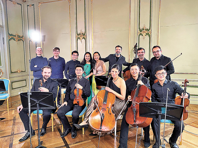 ◆著名大提琴家李垂誼，聯同三位香港年輕音樂家與多位海外出色的音樂家，一起在柏林錄製「香港至柏林的音樂旅程」影片。