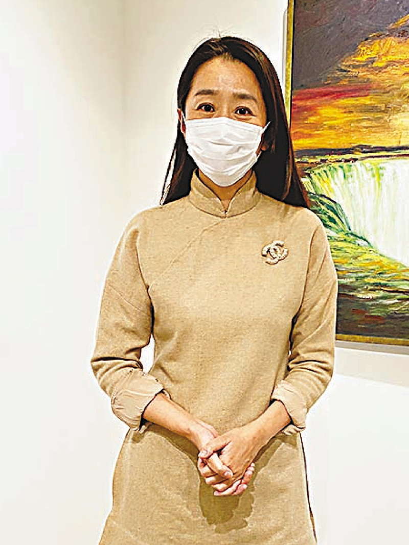 ◆新藝潮畫廊總監邢珠迪