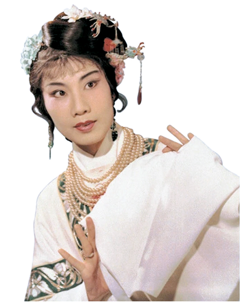 ◆袁雪芬1960年《西廂記》的造型。