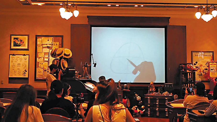 ◆動畫藝術教室增設《熊抱青春記》繪畫。
