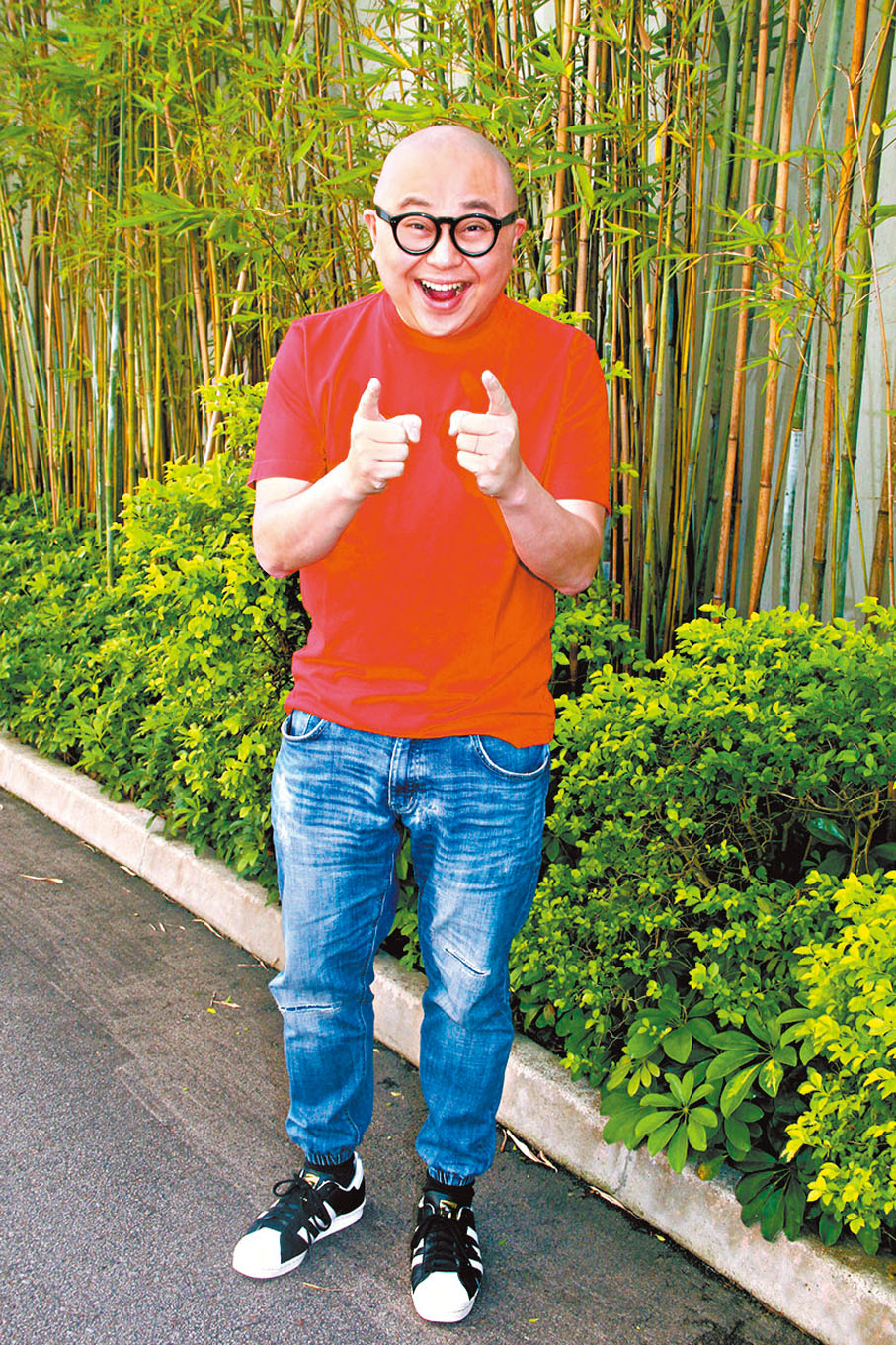 ◆ 林盛斌不時鼓勵大眾積極面對逆境。