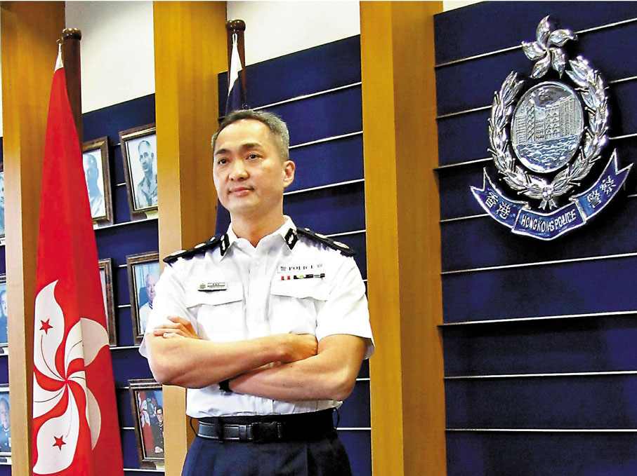 ◆警務處副處長（管理）郭蔭庶明日開始退休前休假。 香港文匯報記者 攝
