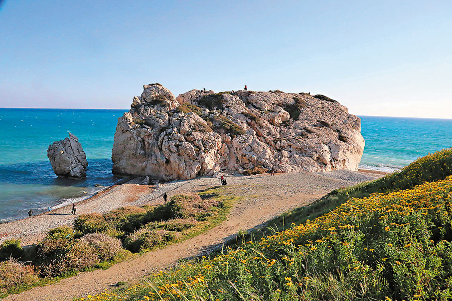 ◆「愛神石」景區。