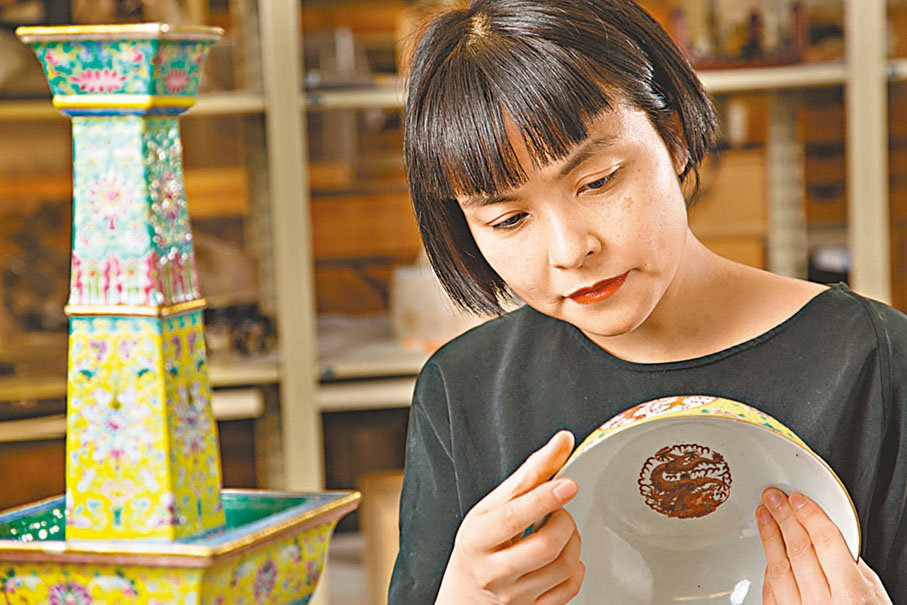 ◆清代宮廷藝術與文化是王伊悠的主要研究方向之一。香港故宮文化博物館供圖