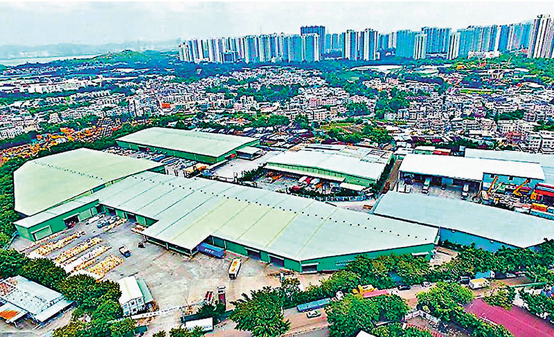 ◆李家超提出，全面審視現時「綠化地帶」及「棕地」。資料圖片