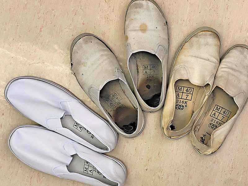 ◆從第一波打到第五波，周啟明醫生的「白飯魚」着到爛。