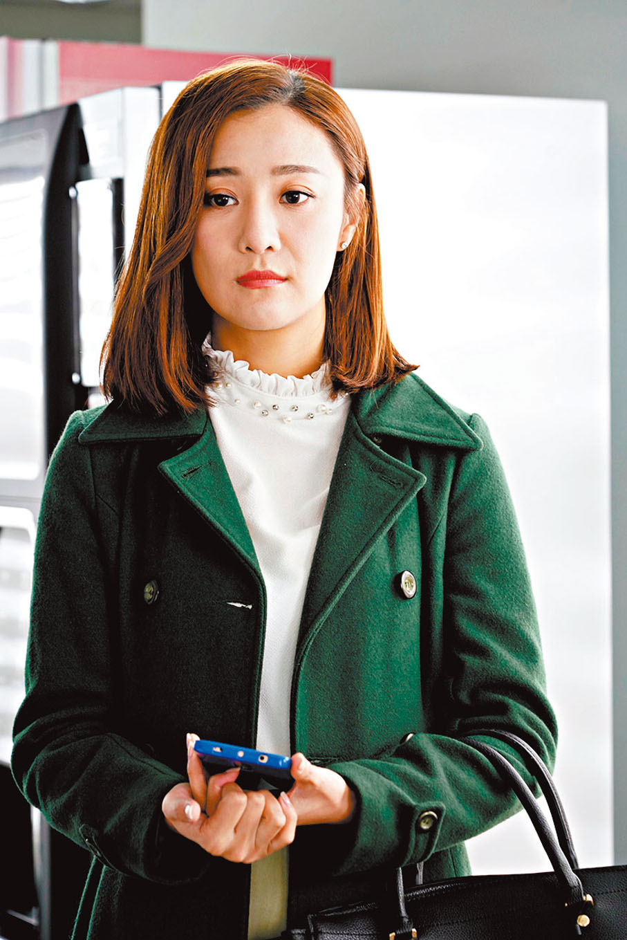 ◆朱智賢在劇中飾演余晨曦,是喪B的家姐。