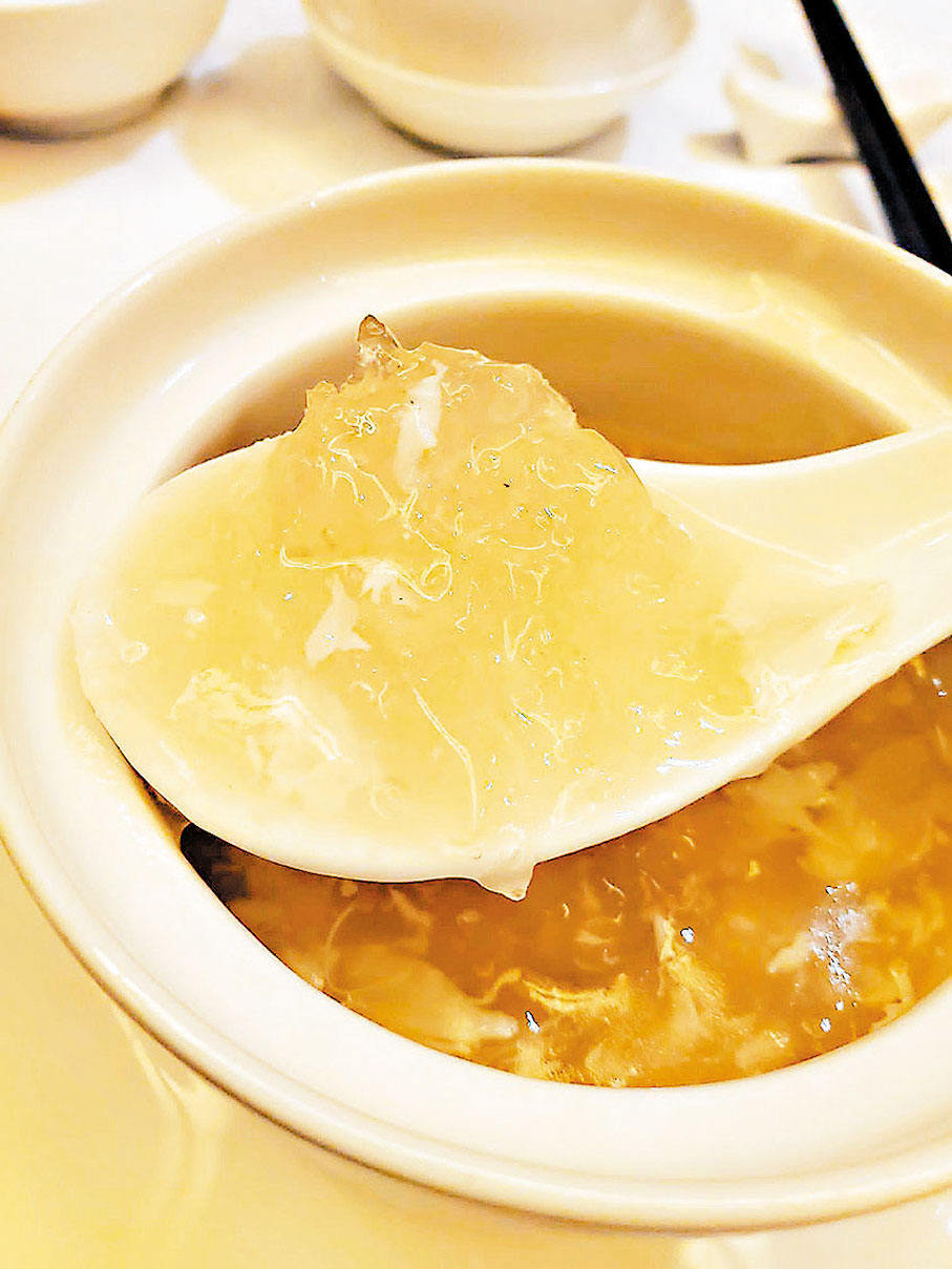 ◆鮮拆蟹肉燴燕窩羹真材實料