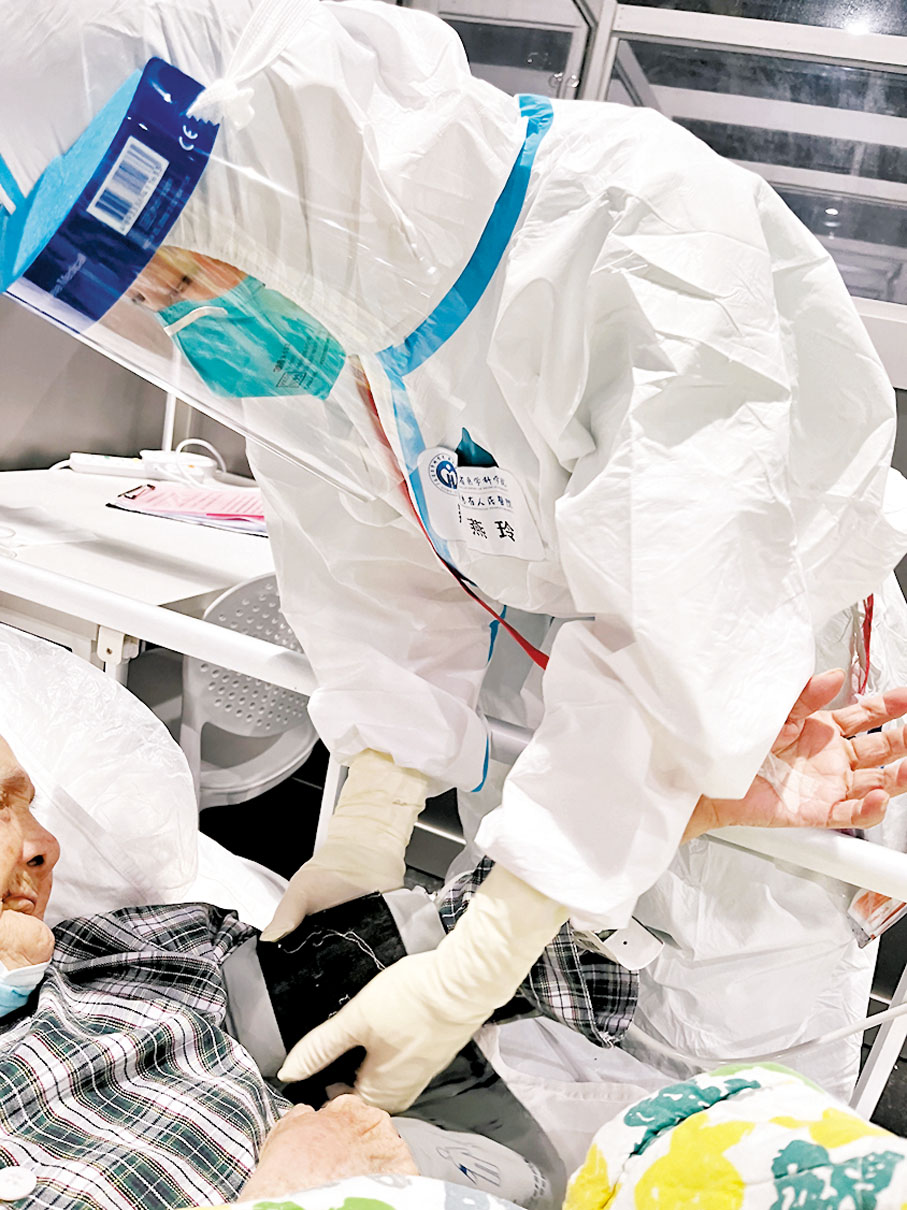 ◆羅燕玲感謝每一位來自香港的同胞，給予內地醫療隊隊員的支持及認可。  受訪者供圖