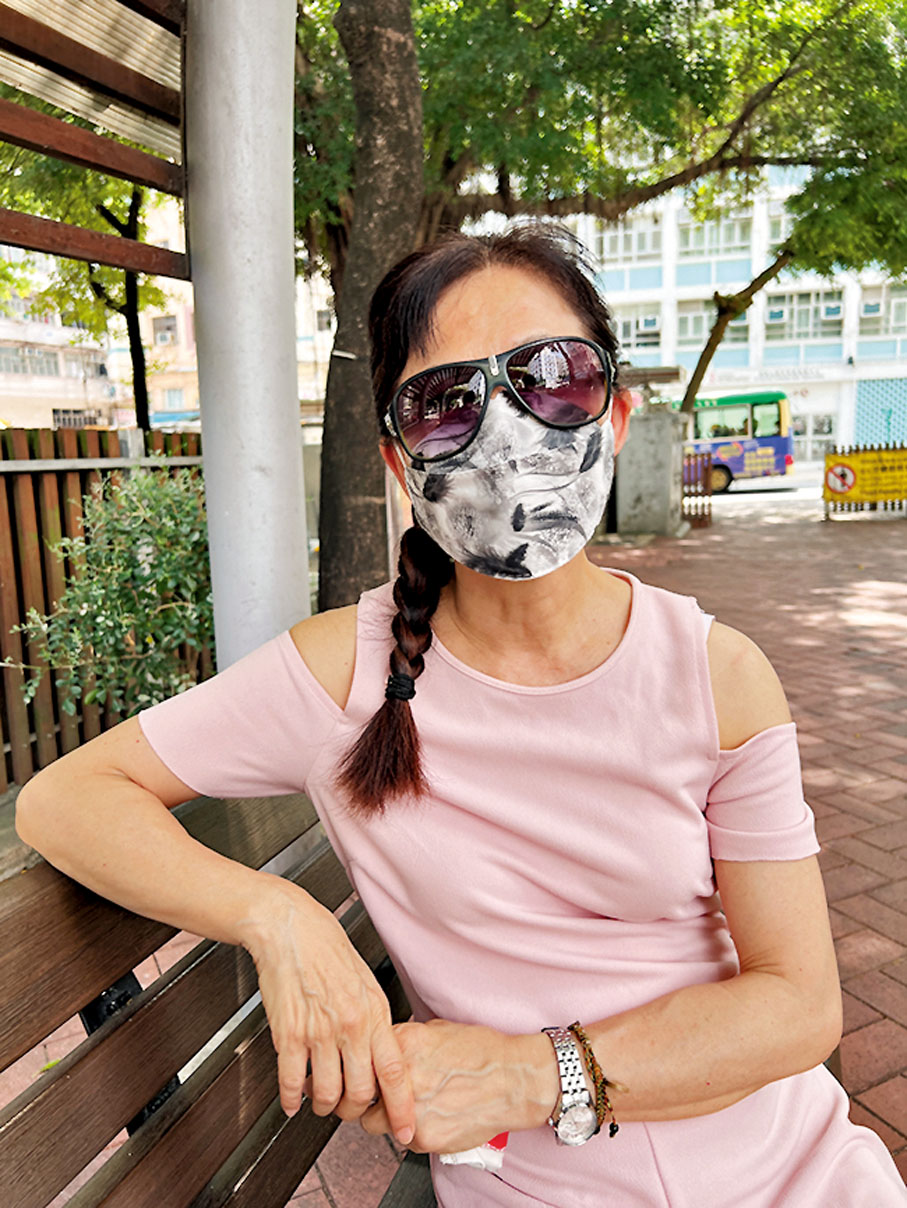 ◆鳳凰社區街坊林太形容鼠群「唔驚人」。香港文匯報記者 攝