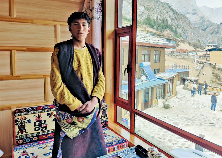 ◆藏族小伙班代次力升級了自己家的民宿