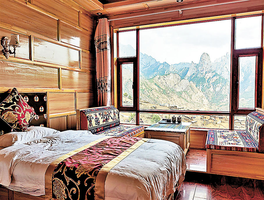 ◆優美的自然環境讓當地民宿得到快速發展