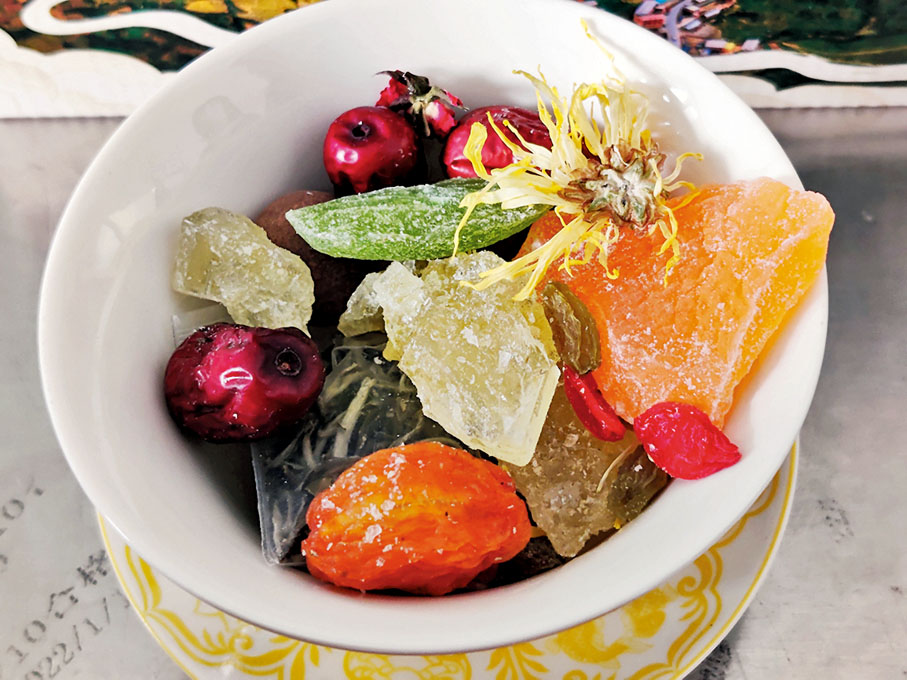 ◆當地的扎尕那神泉八寶茶