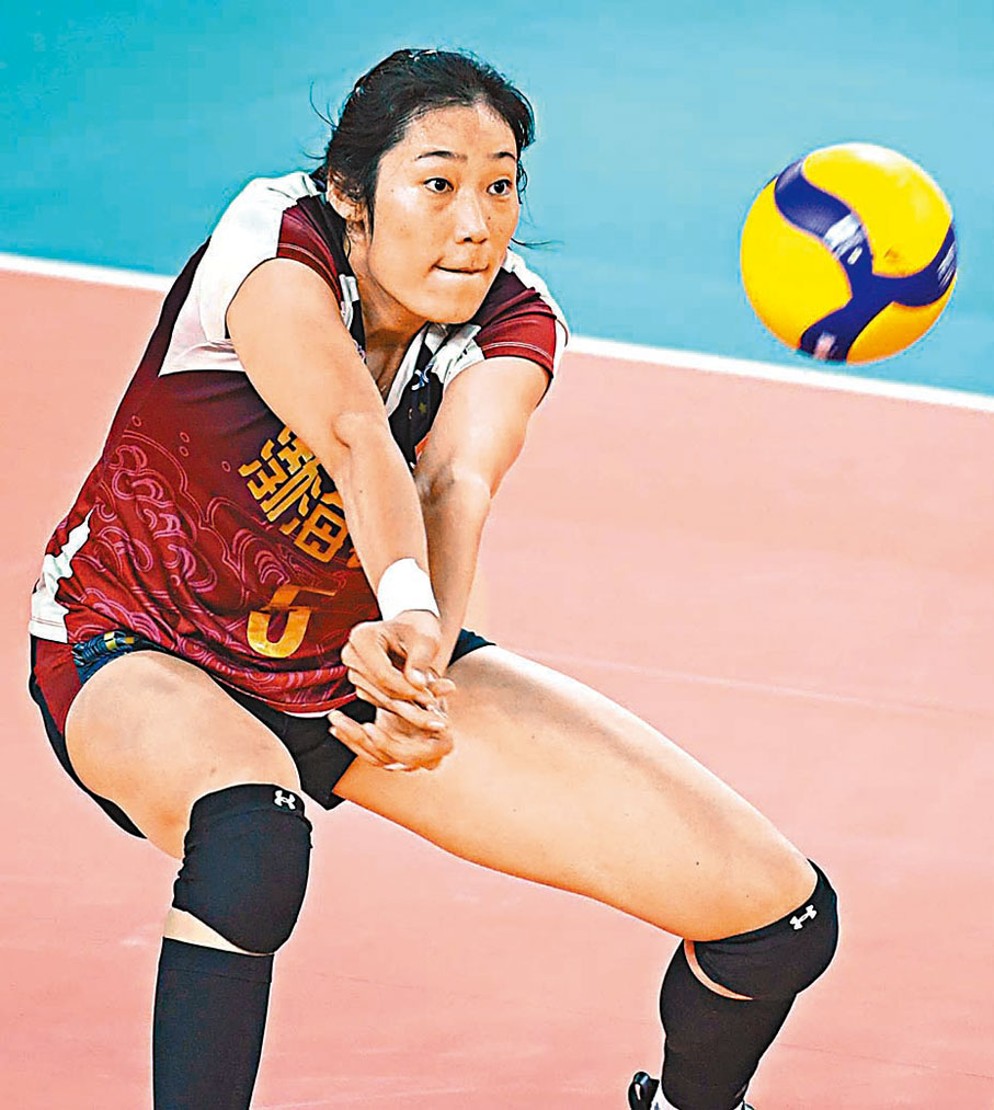 ◆朱婷未知會否到意大利發展。 新華社