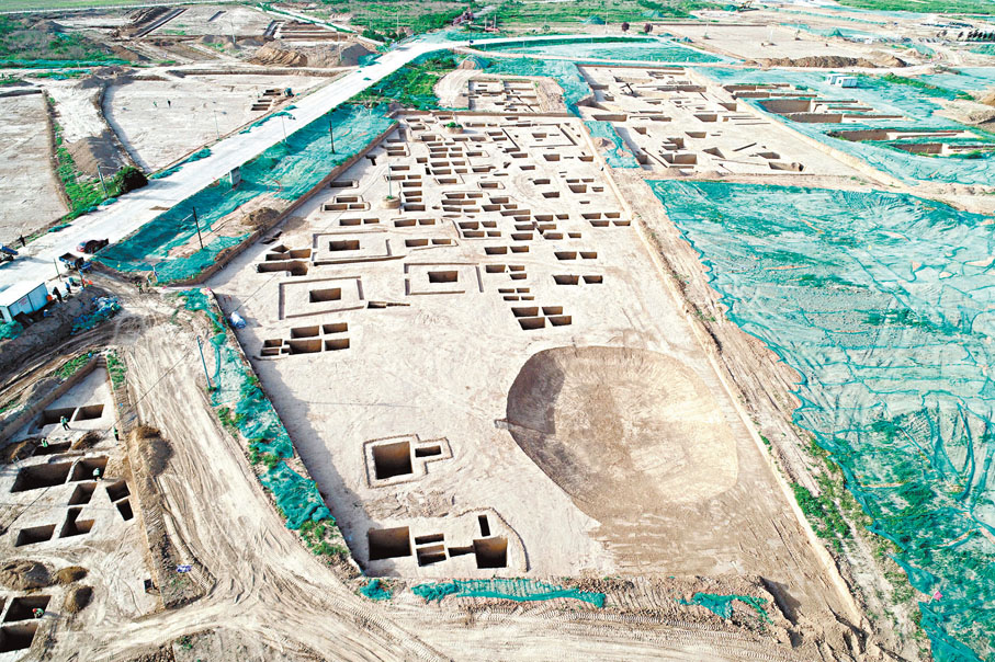 ◆洪瀆原戰國秦墓地。 