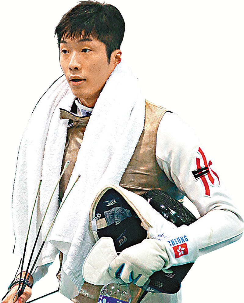 ◆張家朗對大賽推遲早已有心理準備。 資料圖片