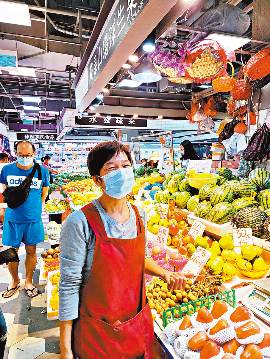 ◆勤姐。 香港文匯報記者  攝