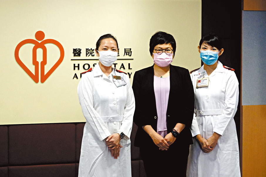 ◆左起：史綺雯、陳淑敏及李少蘭。香港文匯報記者  攝