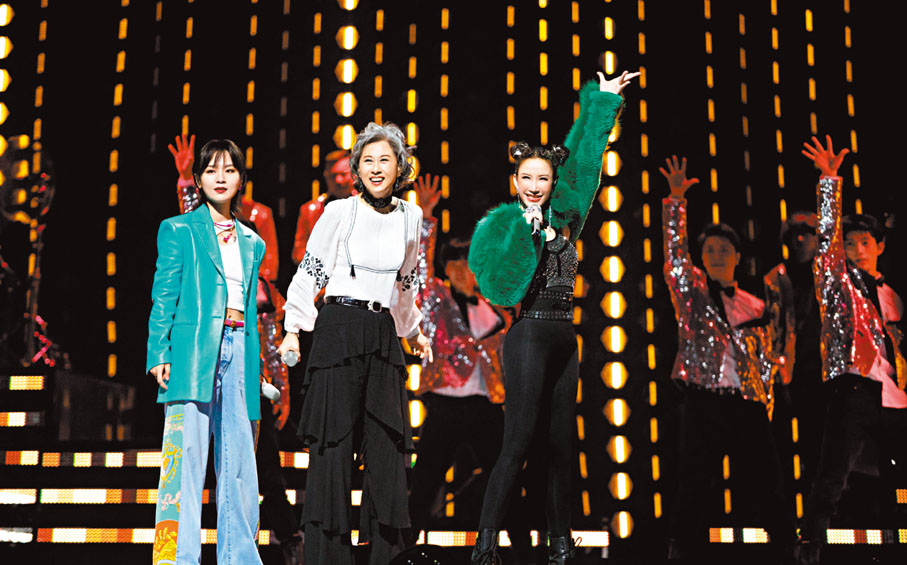 ◆節目歌手涵蓋老中青三代。