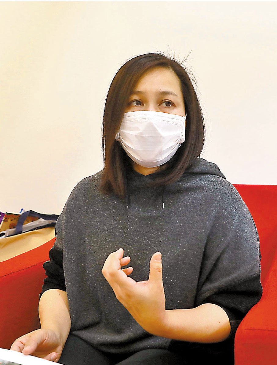 ◆陳月明。香港文匯報記者  攝