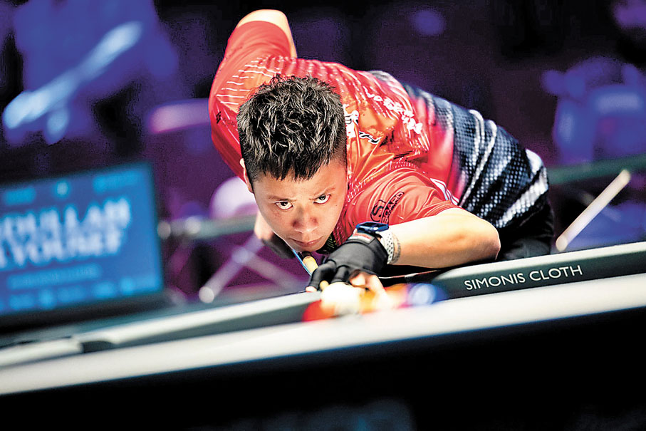 ◆現年24歲的盧浩琛首次獲邀參賽。 Matchroom Pool圖片