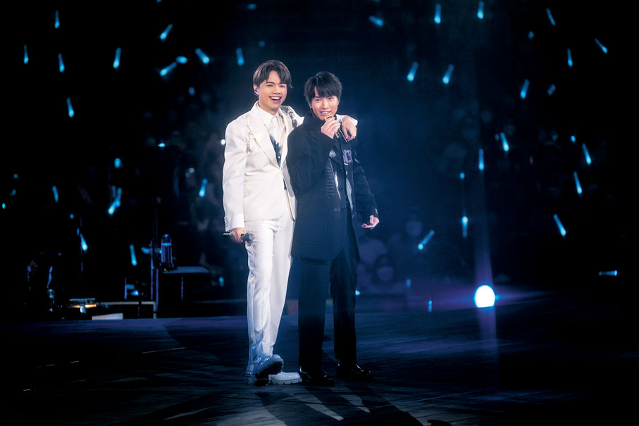 ◆ 張敬軒與陳柏宇是多年老友。