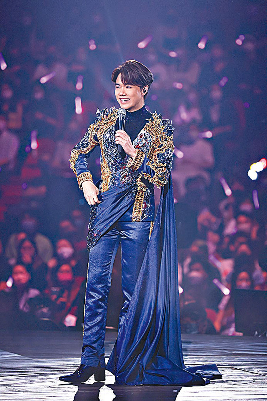 ◆ 張敬軒揚言每晚當正尾場不留力演出。