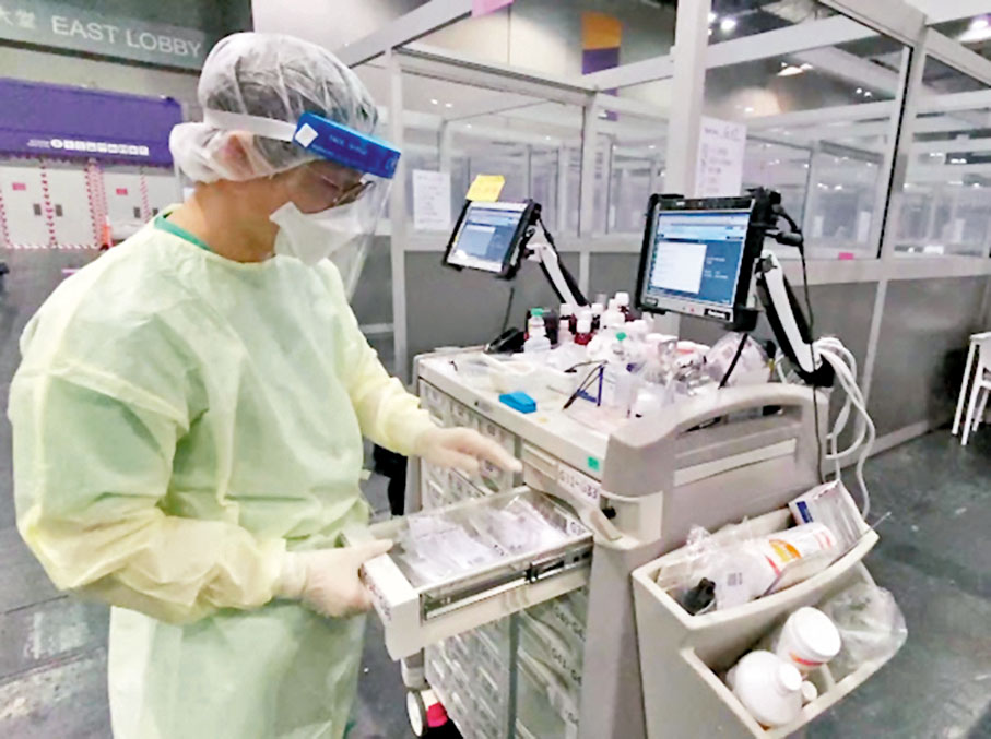 ◆鍾偉浩希望幫助有需要的病人，故決定加入亞博館團隊。 醫管局供圖