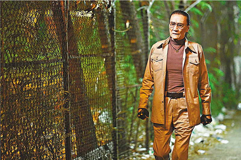 ◆ 謝賢再憑《殺出個黃昏》中的出色表現奪大獎。