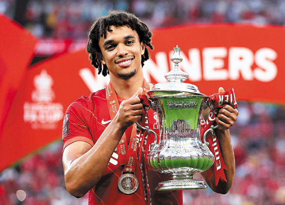 ◆阿諾特近年表現越見進步。  路透社