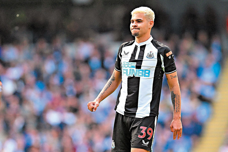 ◆ 般奴古馬雷斯是紐卡素中場主力。 法新社