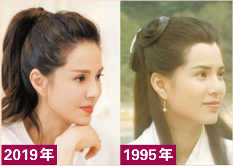 ◆因為長期健身，李若彤保持青春靚麗的外表。