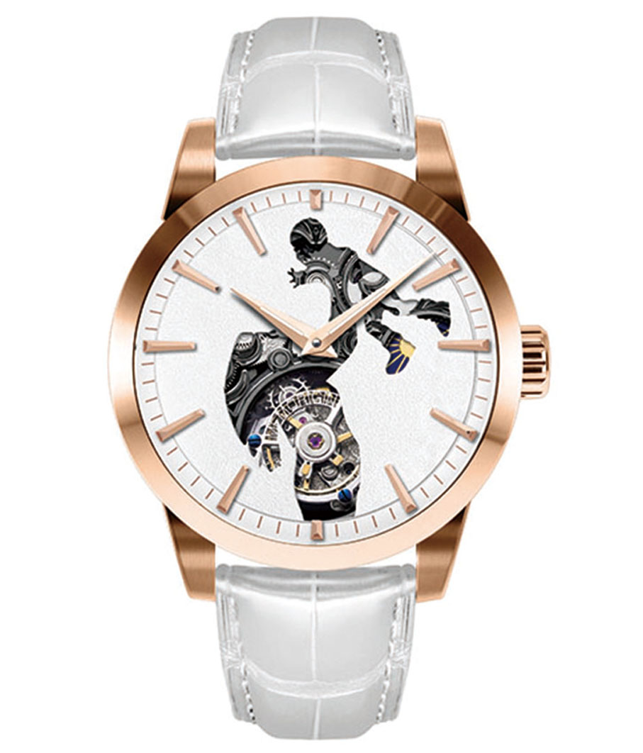 ◆ 「蘇樺偉系列－神奇媽媽」陀飛輪腕表。