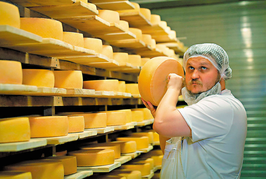 ◆ 把牛奶發酵成芝士，可以減少其中的乳糖含量。 資料圖片