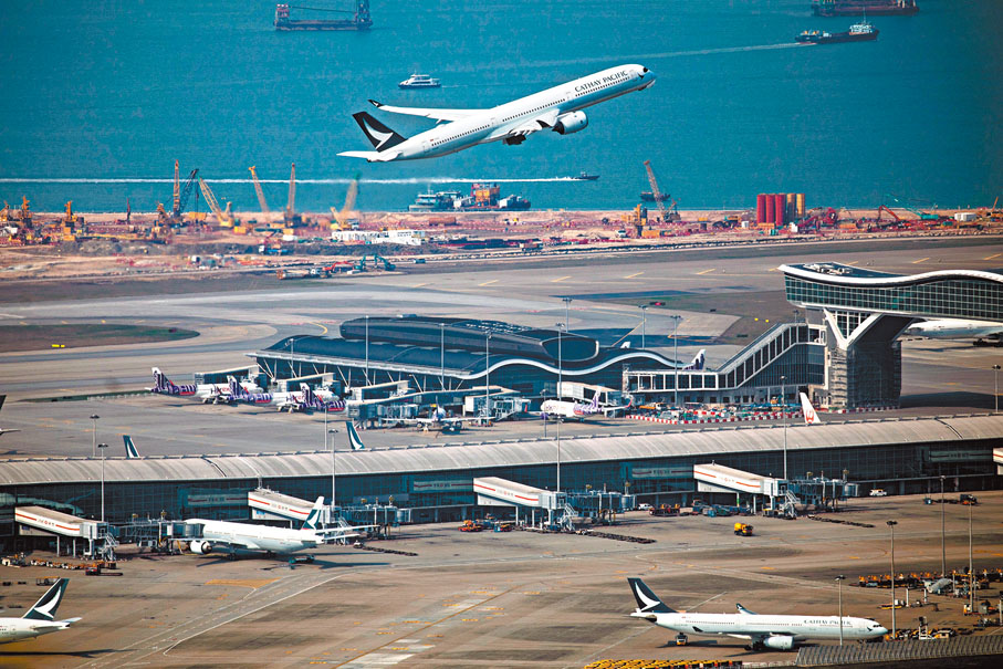 ◆北京首都國際機場大堂。 資料圖片
