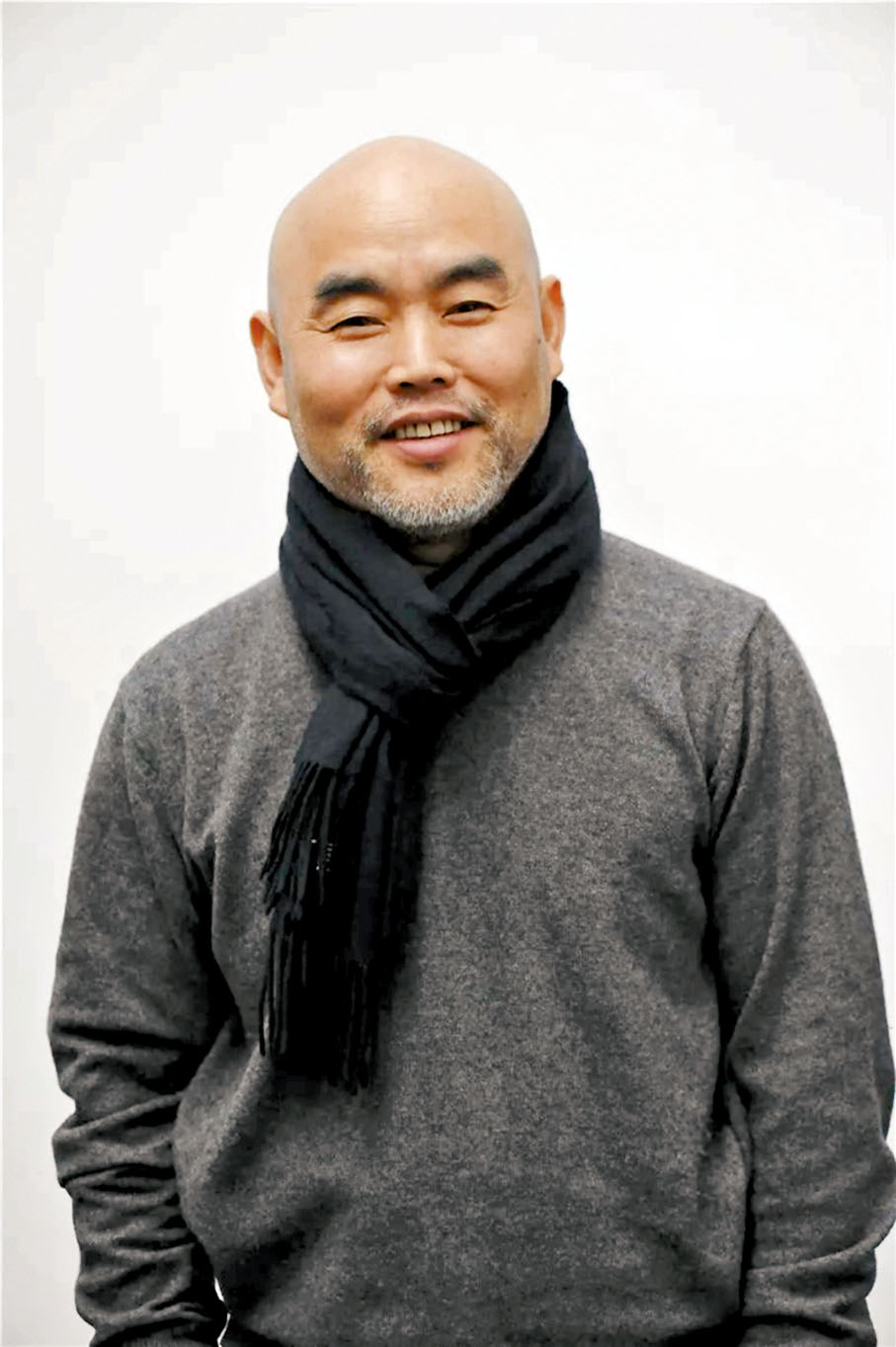 ◆呂品昌將自己定義為一個玩泥巴的中國匠人。 王逍 攝