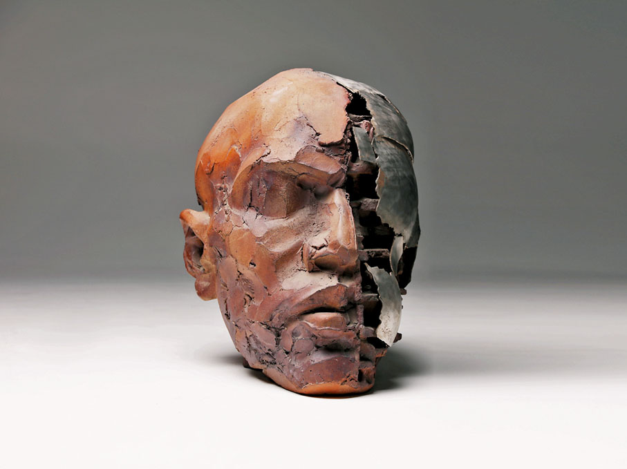 ◆呂品昌1998年作品《混沌的失卻》（局部）。