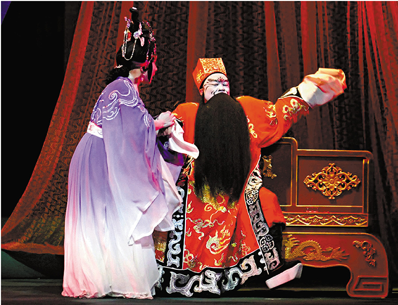 ◆陳鴻進演曹操。