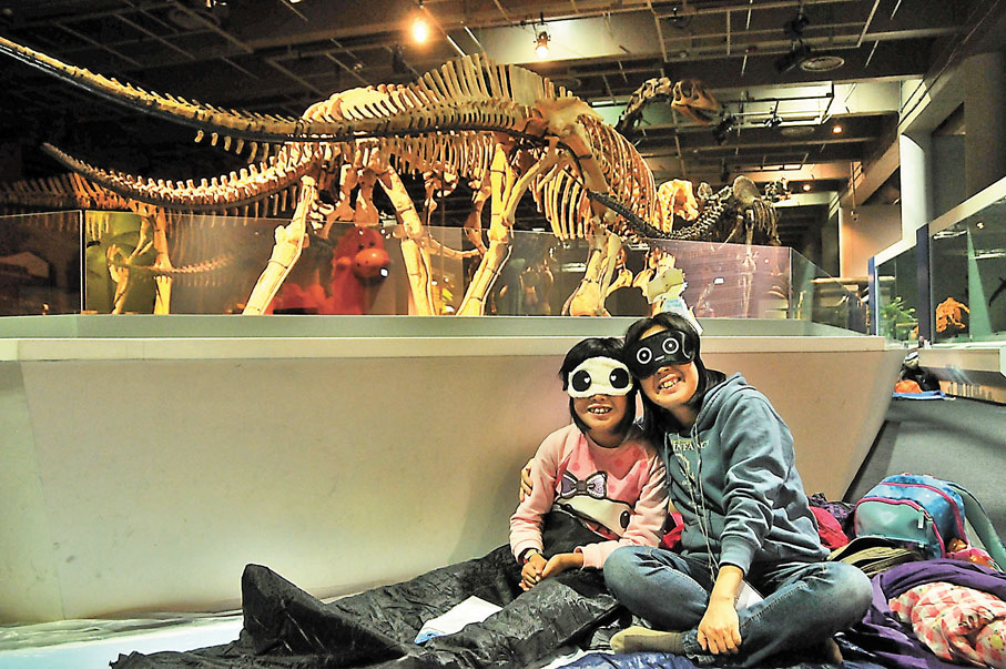 ◆ 「與龍同眠留宿活動」。 康文署供圖