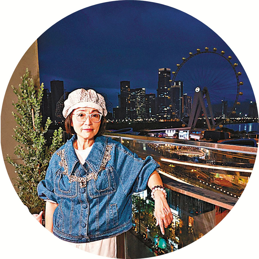 ◆苑瓊丹說豐富的生活需要敞開的心。   胡若璋 攝