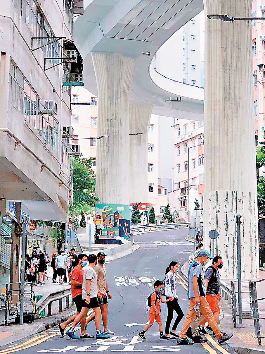 ◆西環街景。 作者供圖