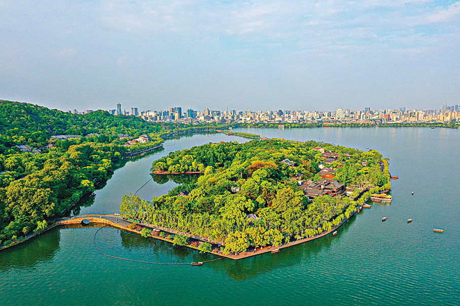 ◆西湖景區孤山的景色